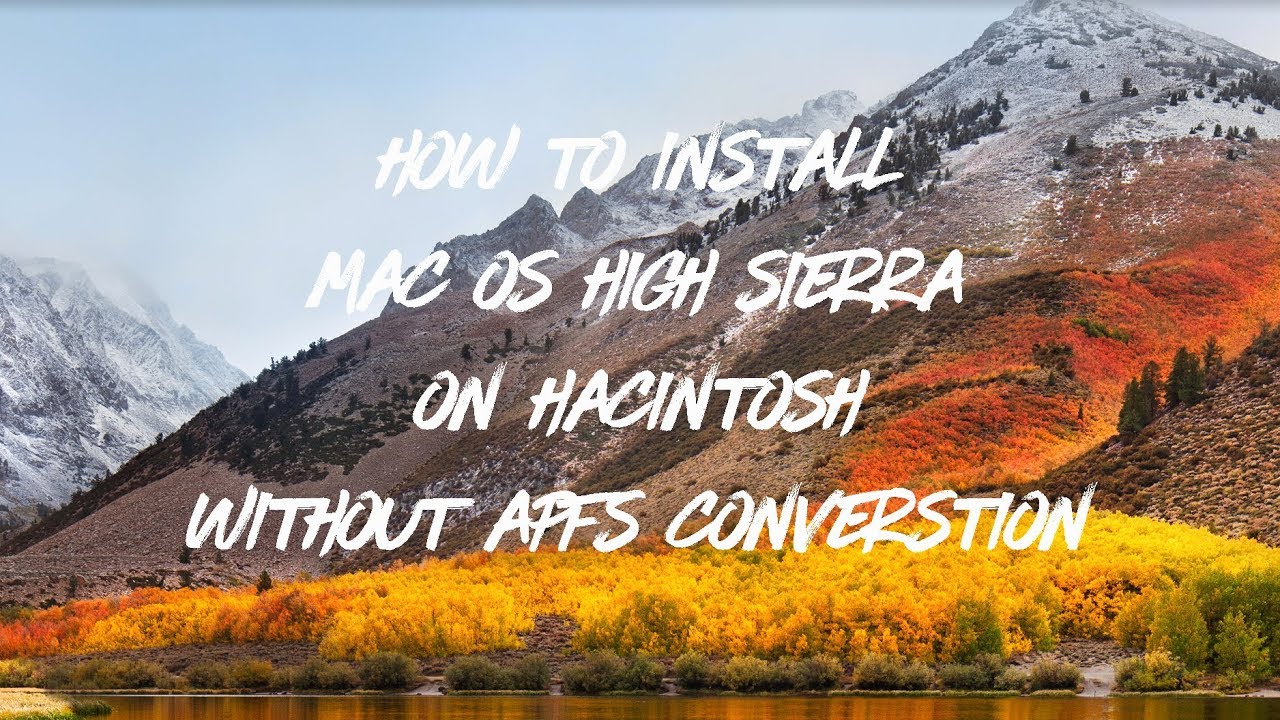 video conversion for mac high sierra